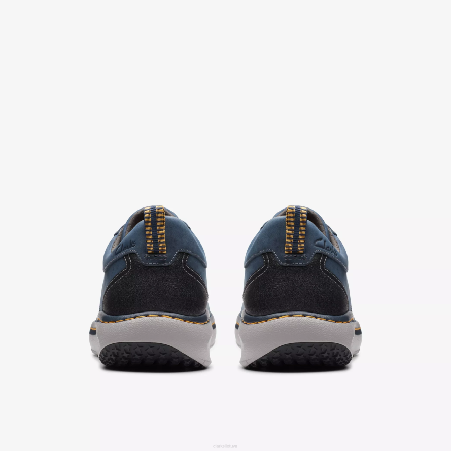 Clarks clarks pro nėriniai H2XV827 tamsiai mėlyna oda