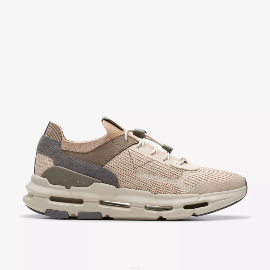 Clarks nxe trikotažas H2XV837 ekru derinys