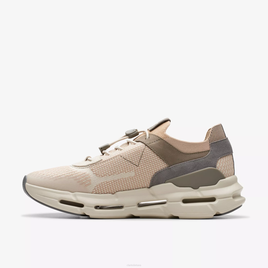 Clarks nxe trikotažas H2XV837 ekru derinys