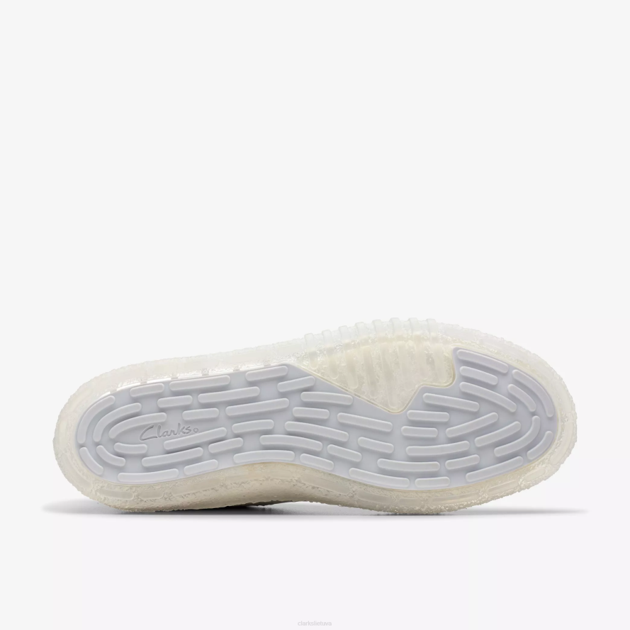 Clarks somerset nėriniai H2XV816 beveik baltas nubukas