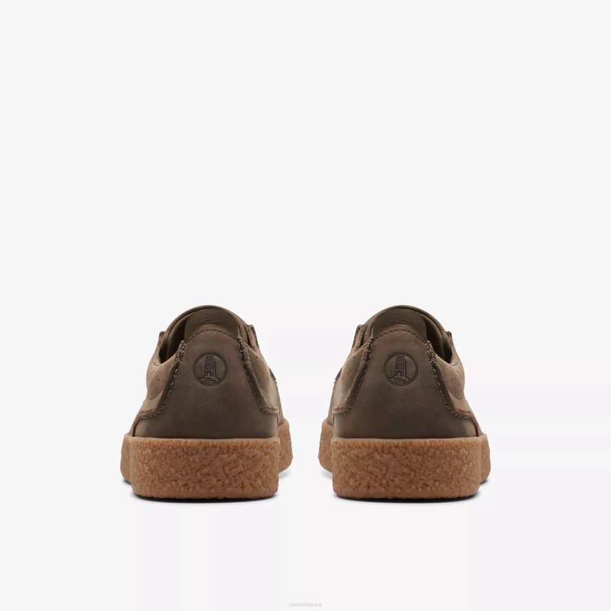 Clarks streethill nėriniai H2XV855 tamsi alyvinė oda