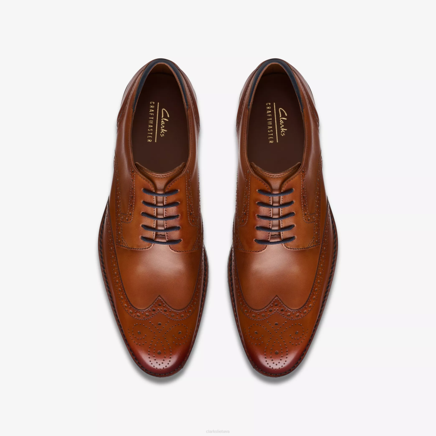 Clarks craft arlo limitas H2XV776 rudos odos