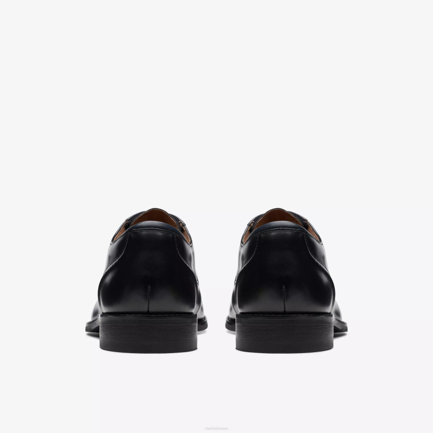 Clarks craft arlo nėriniai H2XV778 juoda oda