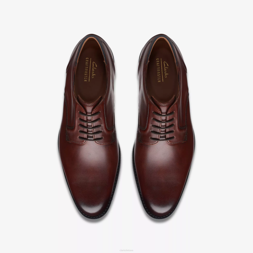Clarks craft arlo nėriniai H2XV779 britiškas įdegis