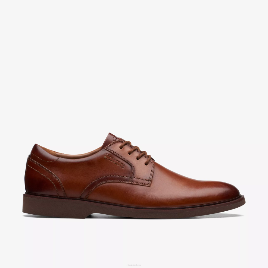 Clarks malmedžio nėriniai H2XV783 rudos odos