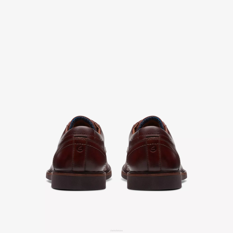 Clarks malmedžio nėriniai H2XV784 rudos odos