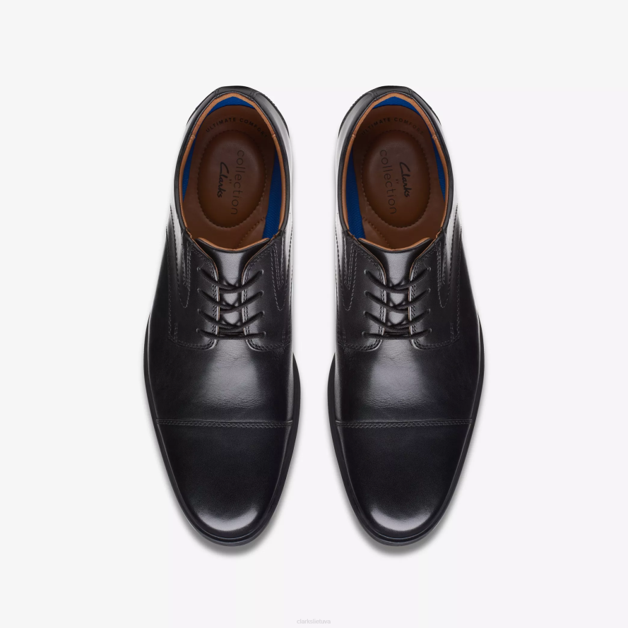 Clarks whiddon kepuraitė H2XV781 juoda oda