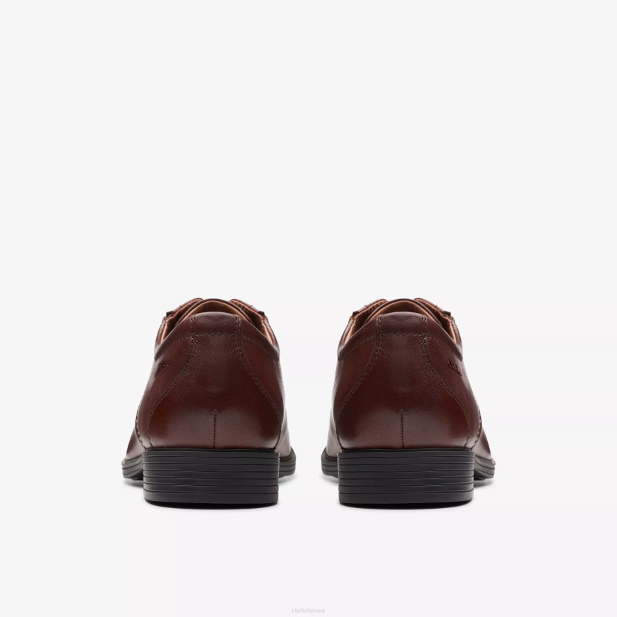 Clarks whiddon kepuraitė H2XV782 raudonmedžio oda