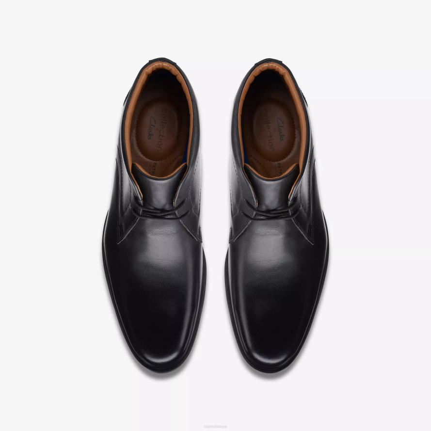 Clarks whiddon mid H2XV797 juodas