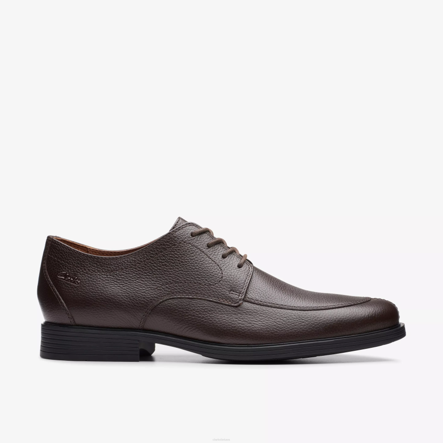 Clarks whiddon prijuostė H2XV798 tamsiai rudos spalvos nukrito