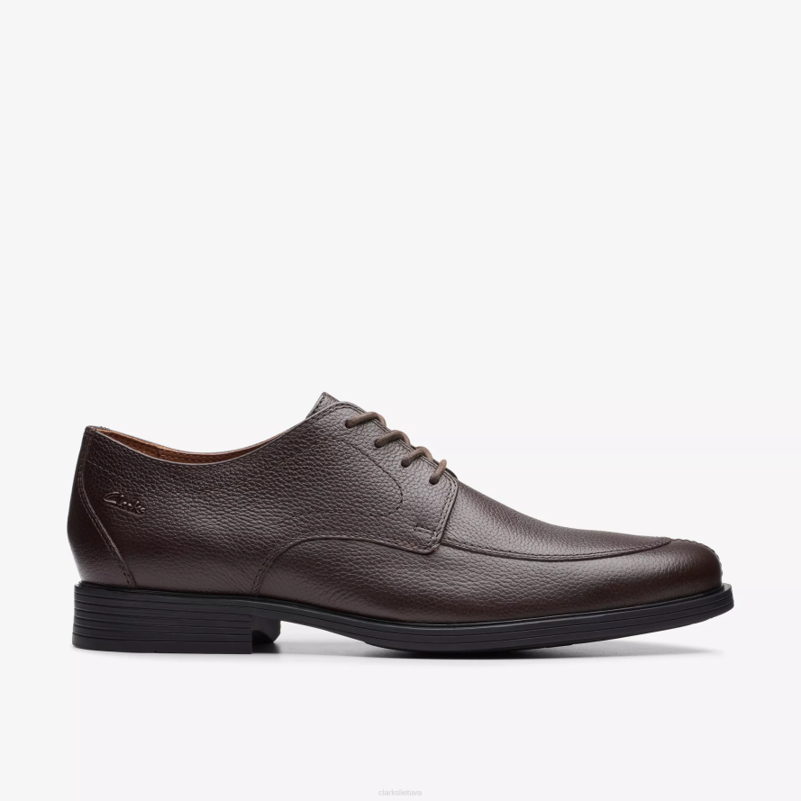 Clarks whiddon prijuostė H2XV798 tamsiai rudos spalvos nukrito