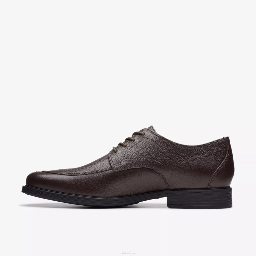 Clarks whiddon prijuostė H2XV798 tamsiai rudos spalvos nukrito