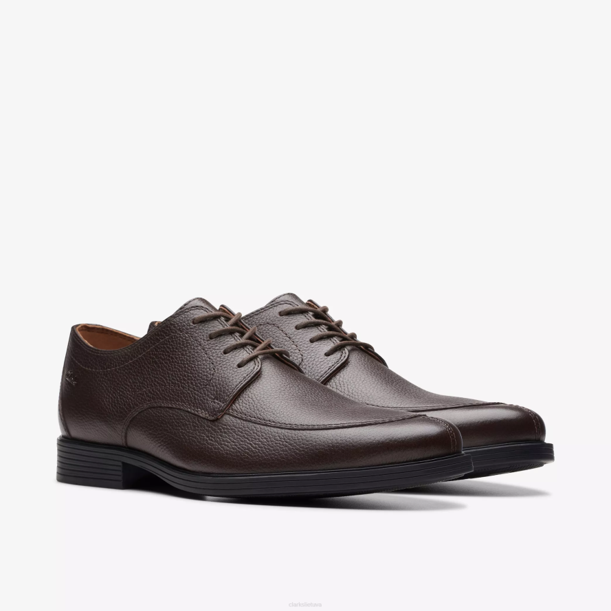 Clarks whiddon prijuostė H2XV798 tamsiai rudos spalvos nukrito