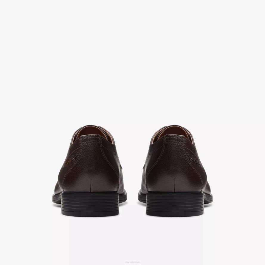 Clarks whiddon prijuostė H2XV798 tamsiai rudos spalvos nukrito