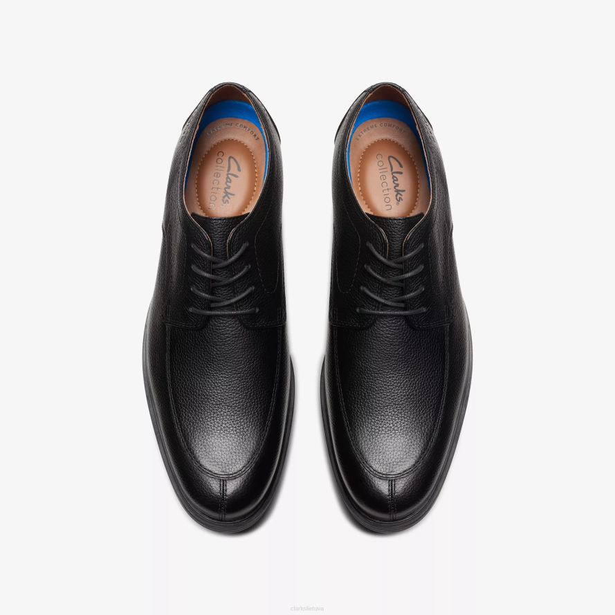 Clarks whiddon prijuostė H2XV799 juodu suklupo