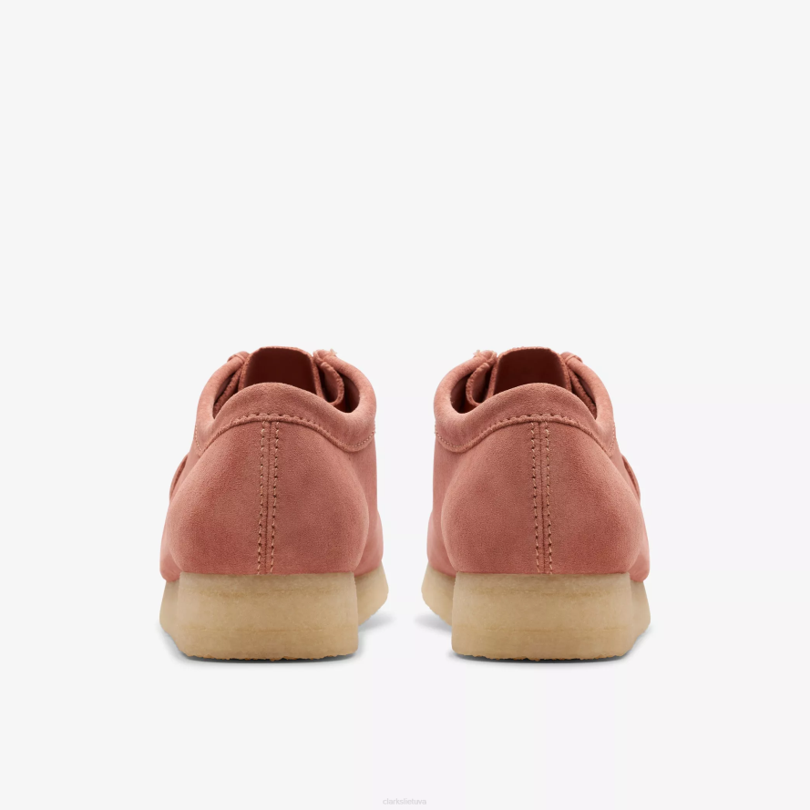 Clarks Wallabee H2XV660 terakotos zomšos