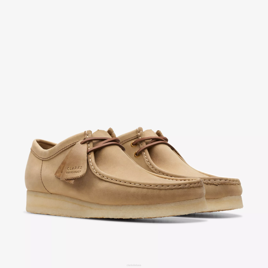 Clarks Wallabee H2XV663 rudos odos