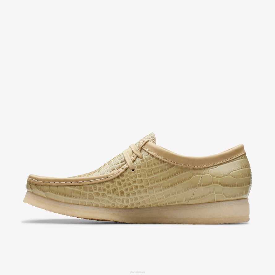 Clarks Wallabee H2XV665 klevo krokodilas