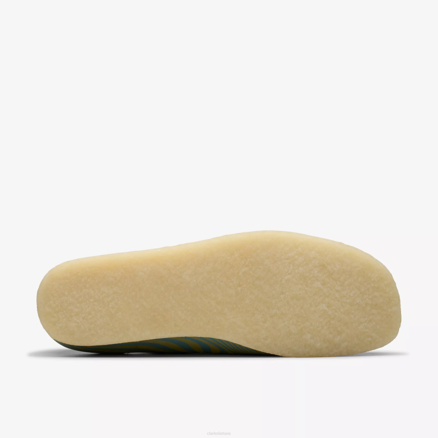 Clarks Wallabee H2XV673 mėlynas/kalkinas raštas