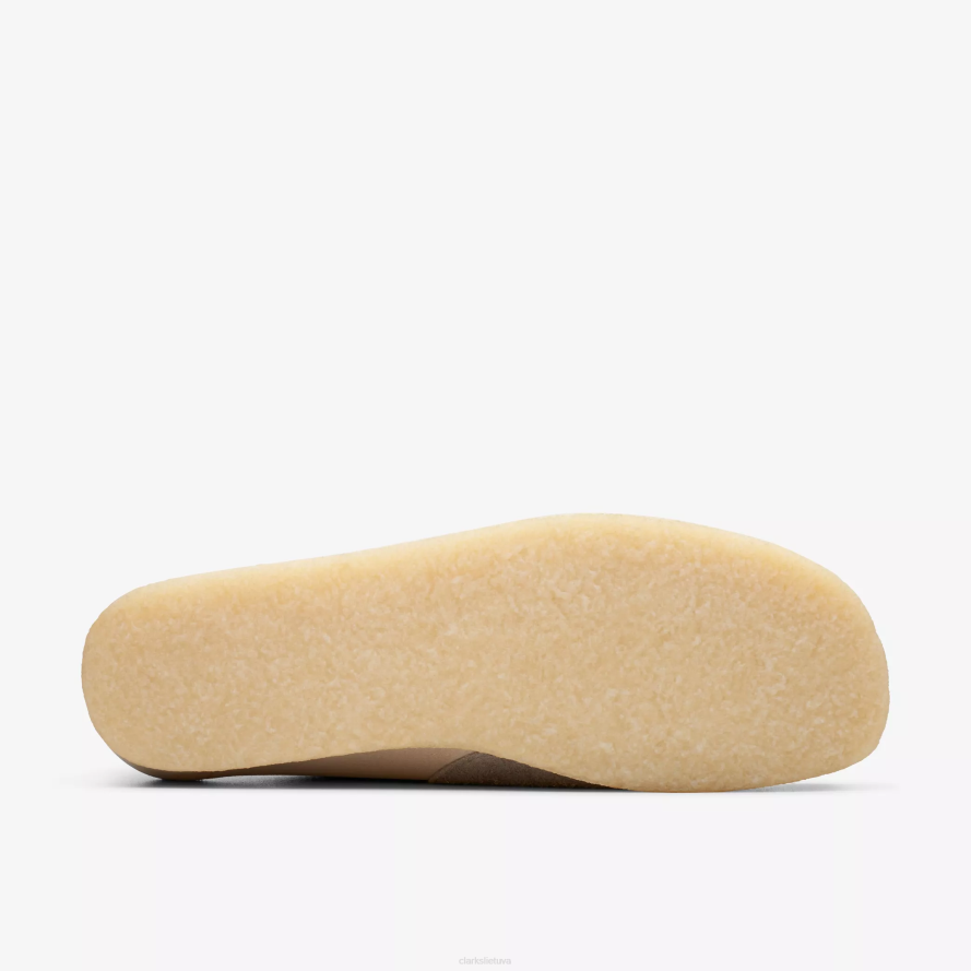 Clarks Wallabee H2XV674 pilka/balta