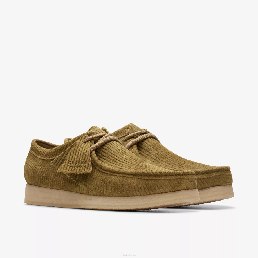Clarks Wallabee H2XV689 vidurio žalia