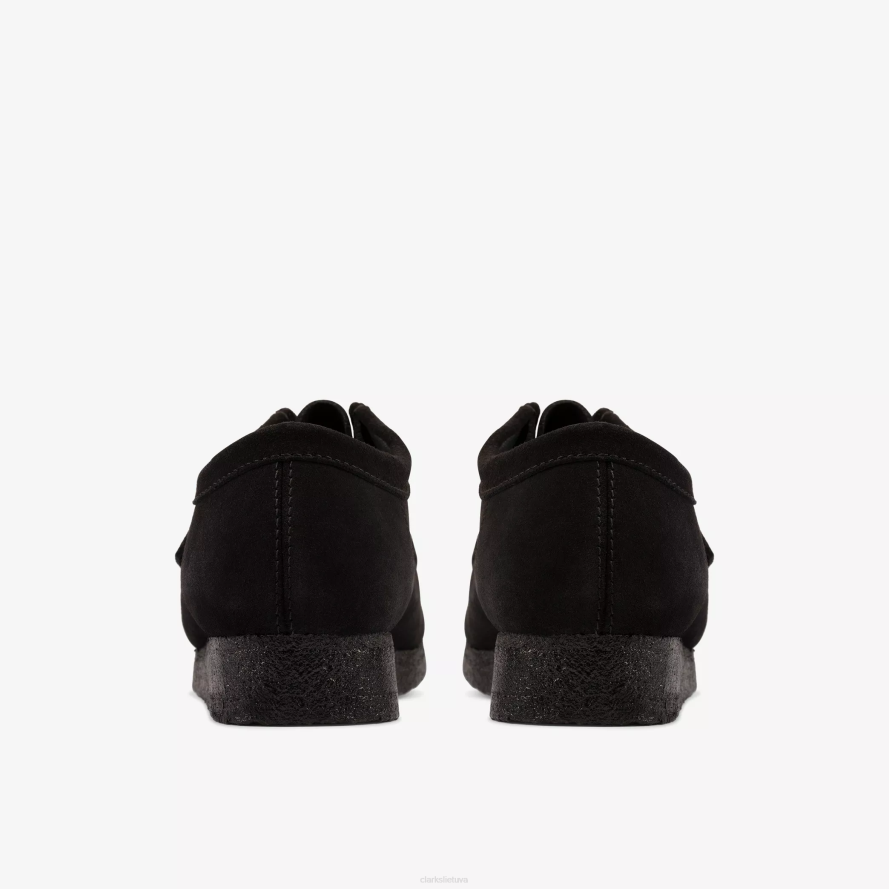 Clarks Wallabee H2XV694 juoda zomša