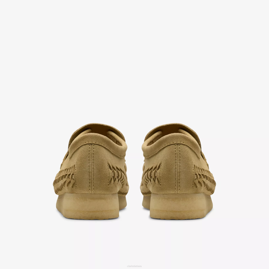 Clarks Wallabee Loafer pynimas H2XV668 klevo zomša