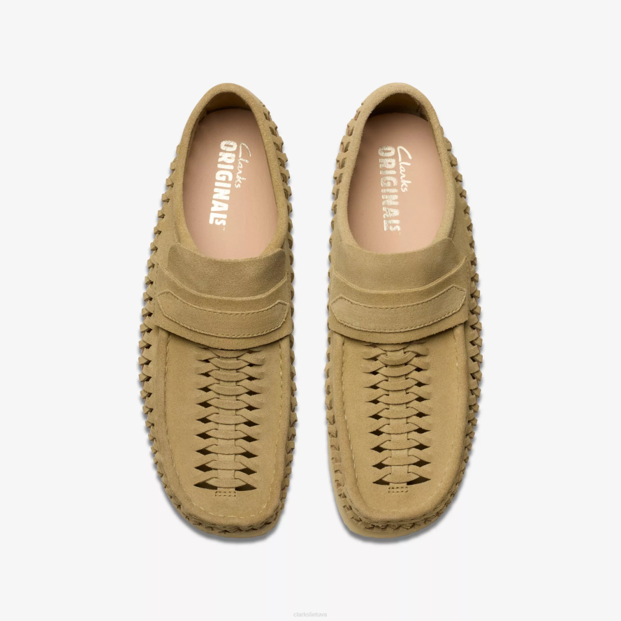 Clarks Wallabee Loafer pynimas H2XV668 klevo zomša