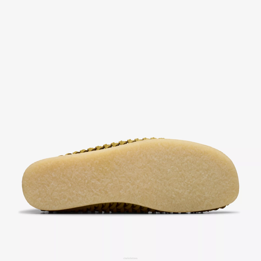 Clarks Wallabee Loafer pynimas H2XV669 alyvuogių zomšos