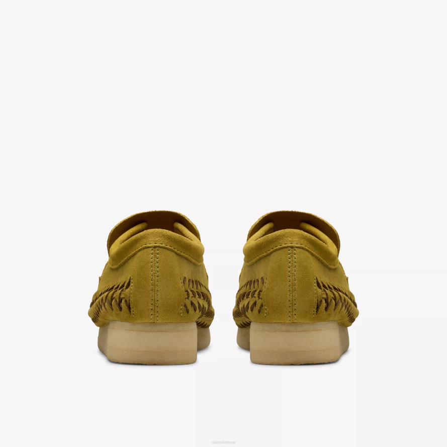 Clarks Wallabee Loafer pynimas H2XV669 alyvuogių zomšos
