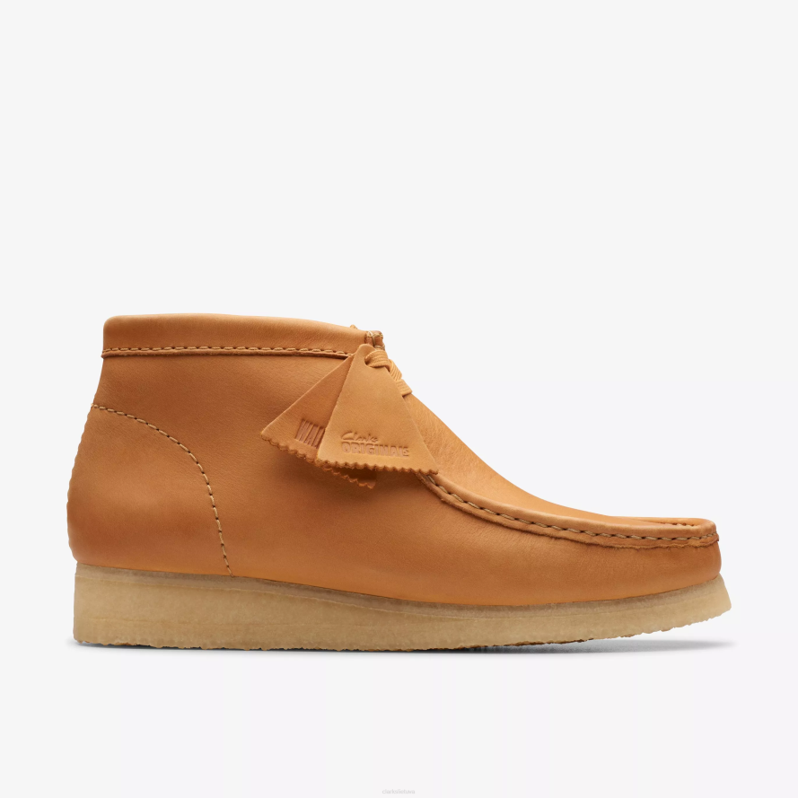 Clarks Wallabee batai H2XV656 vidutinio įdegio oda