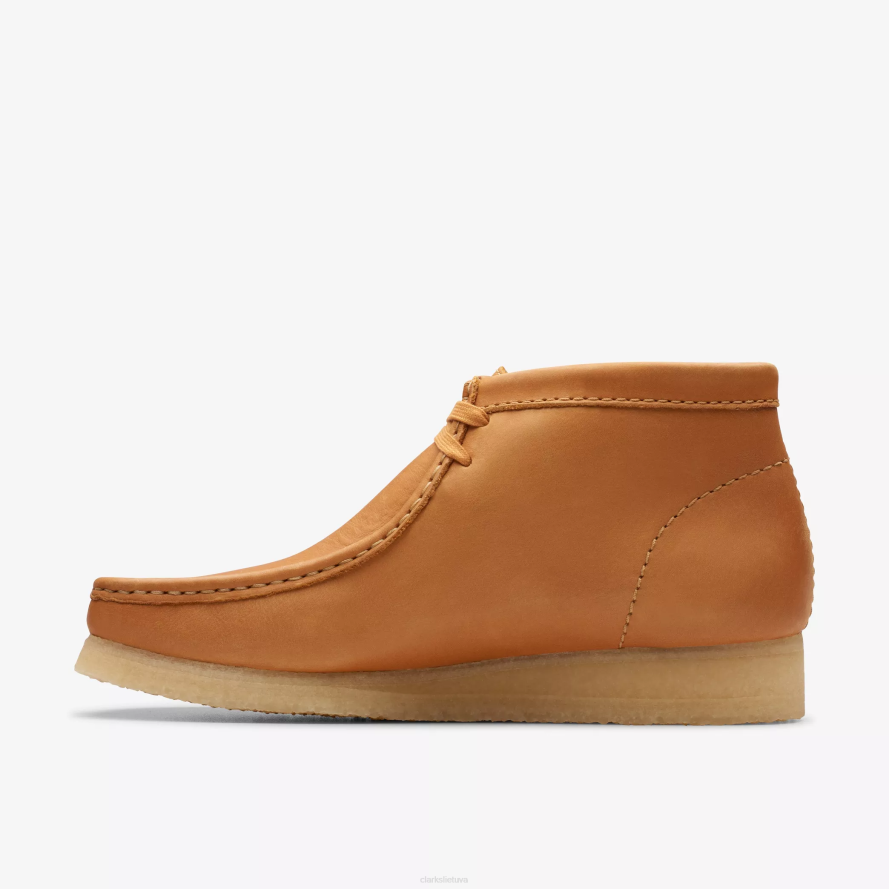 Clarks Wallabee batai H2XV656 vidutinio įdegio oda