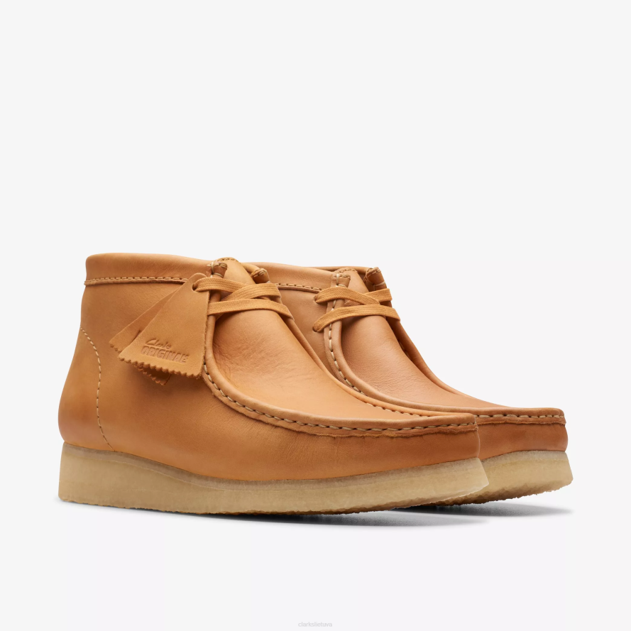 Clarks Wallabee batai H2XV656 vidutinio įdegio oda