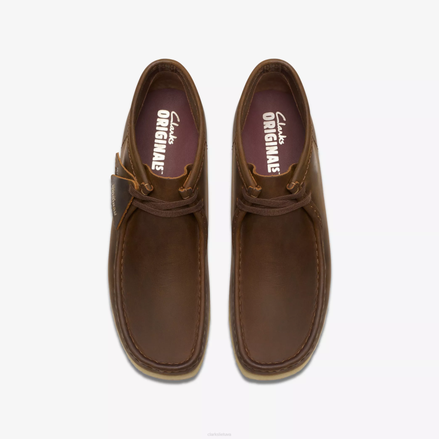 Clarks Wallabee batai H2XV657 bičių vaško