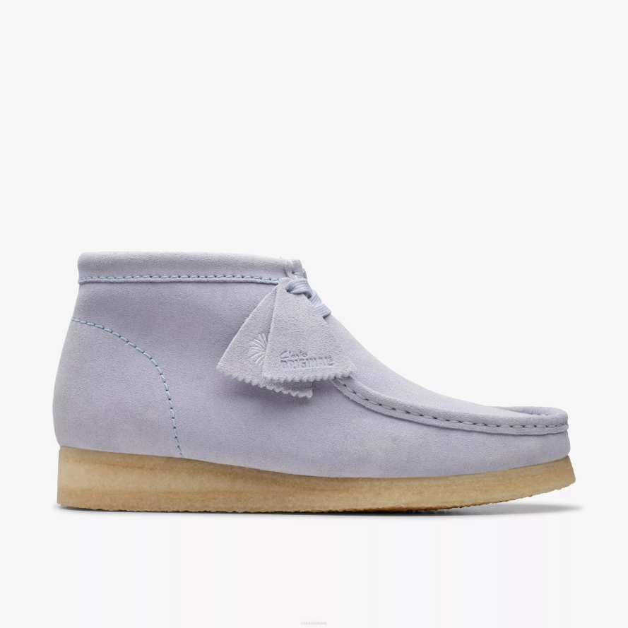 Clarks Wallabee batai H2XV658 debesuota pilka zomša