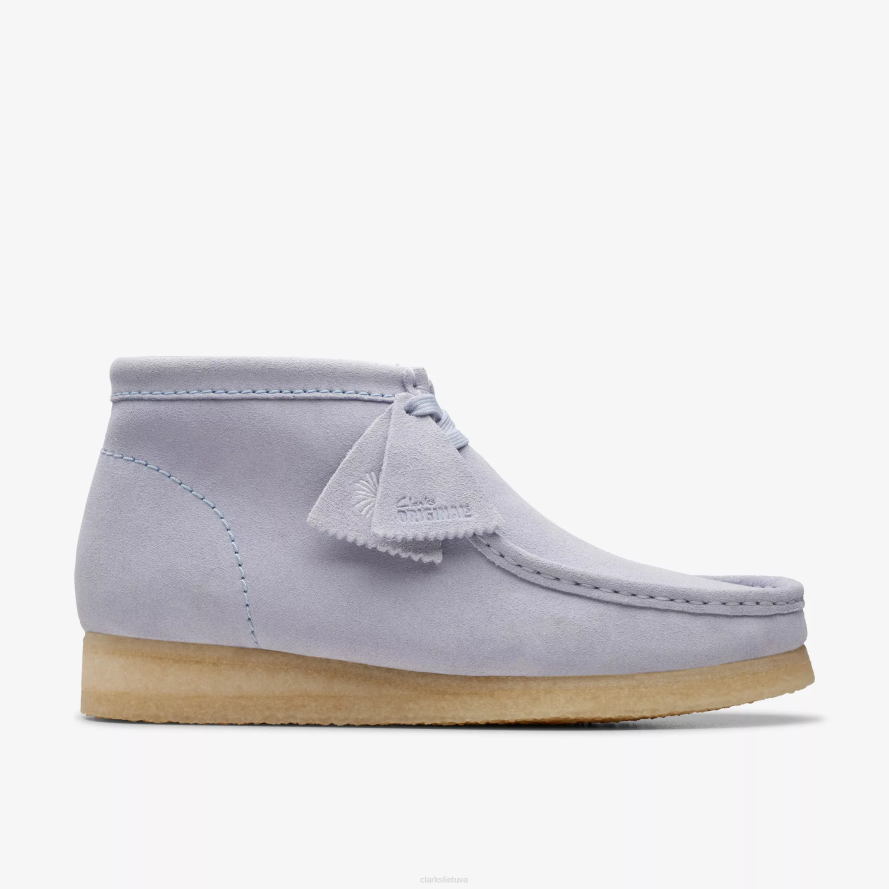 Clarks Wallabee batai H2XV658 debesuota pilka zomša