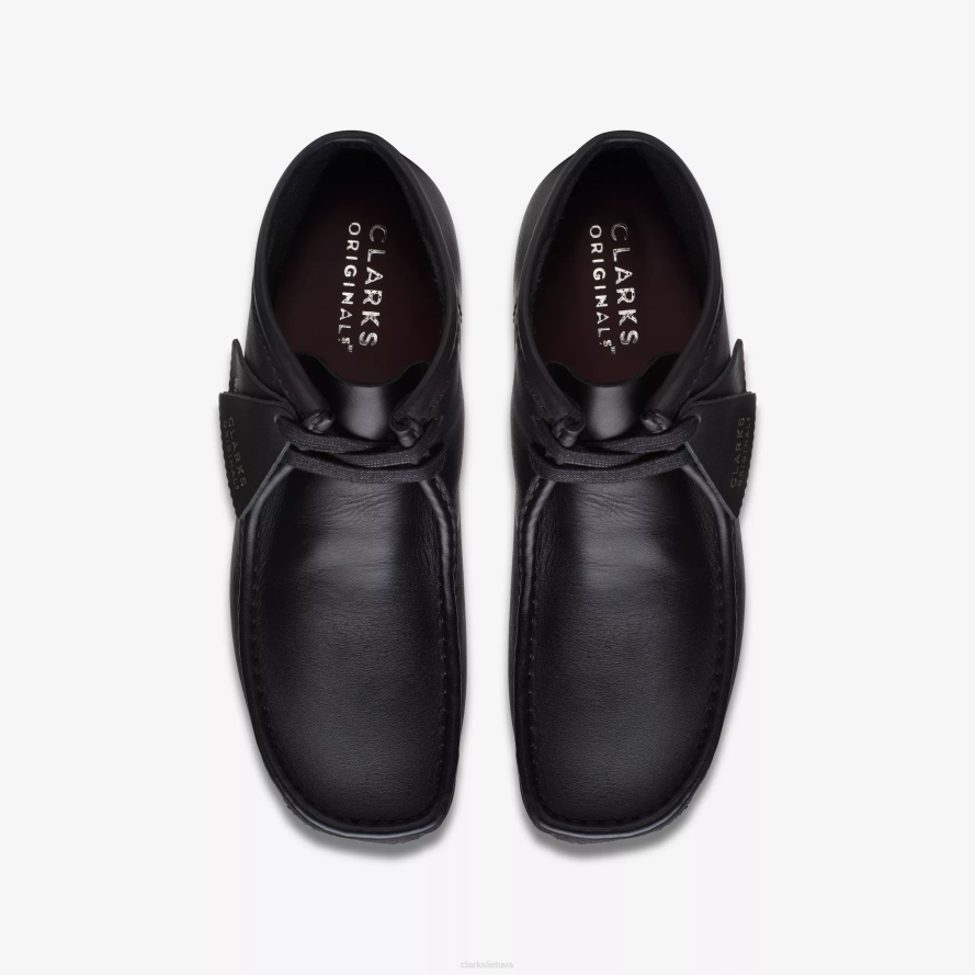 Clarks Wallabee batai H2XV659 juoda oda