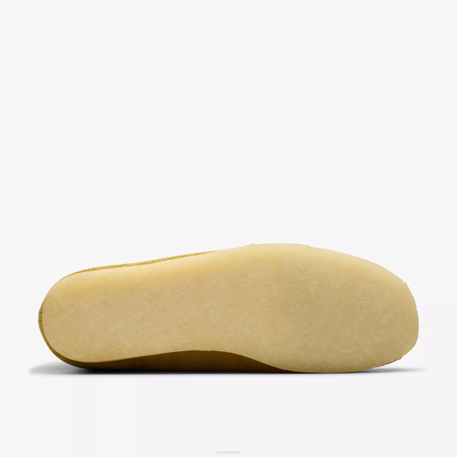 Clarks Wallabee batai H2XV666 alyvuogių zomšos