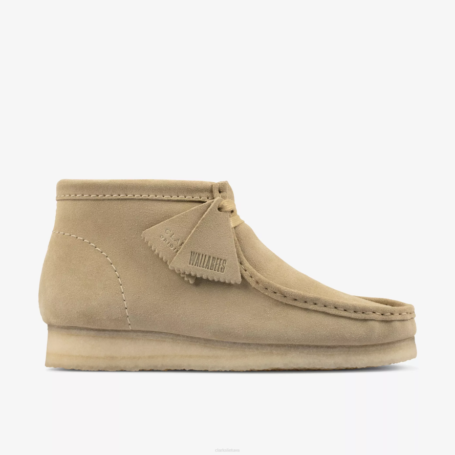 Clarks Wallabee batai H2XV681 klevo zomša