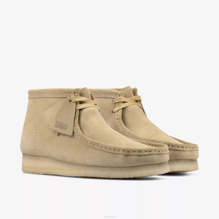 Clarks Wallabee batai H2XV681 klevo zomša