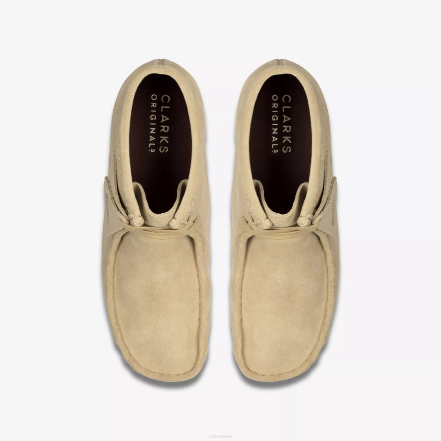 Clarks Wallabee batai H2XV681 klevo zomša