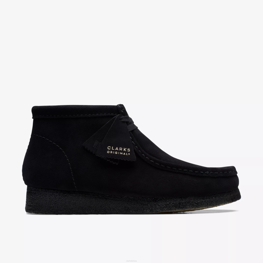 Clarks Wallabee batai H2XV693 juoda zomša