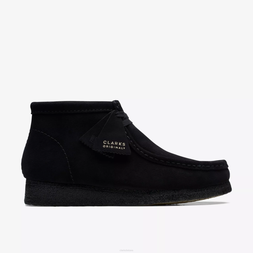 Clarks Wallabee batai H2XV693 juoda zomša