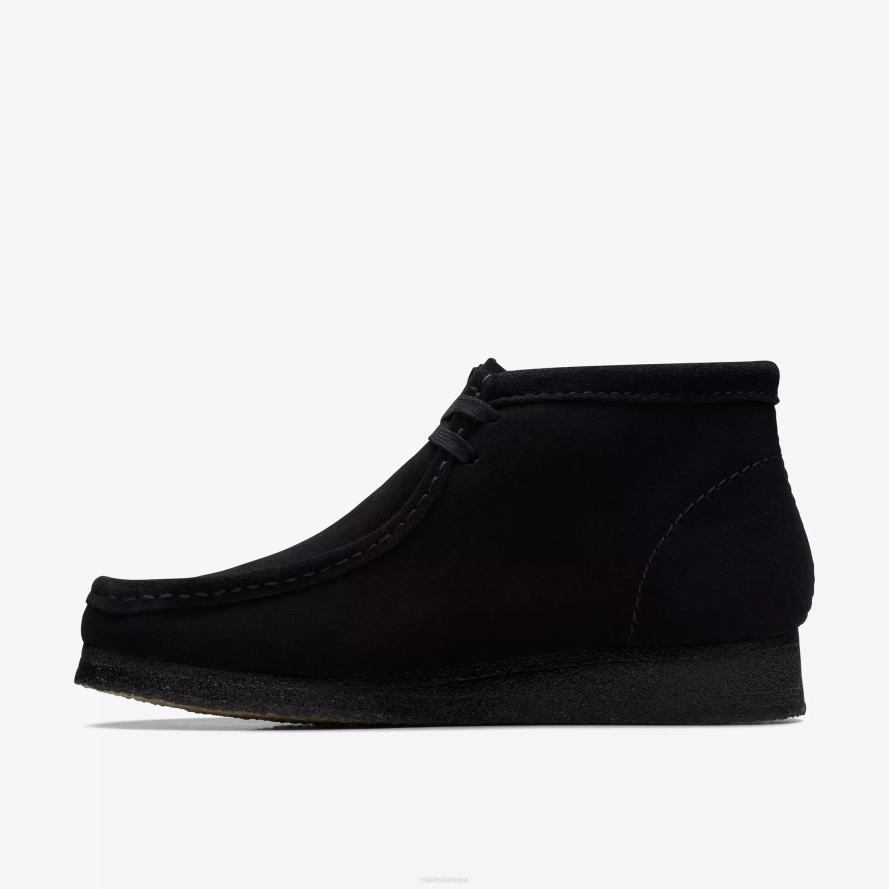 Clarks Wallabee batai H2XV693 juoda zomša
