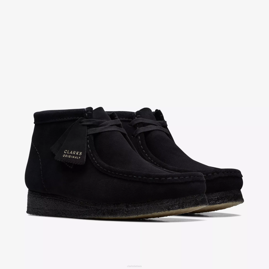 Clarks Wallabee batai H2XV693 juoda zomša