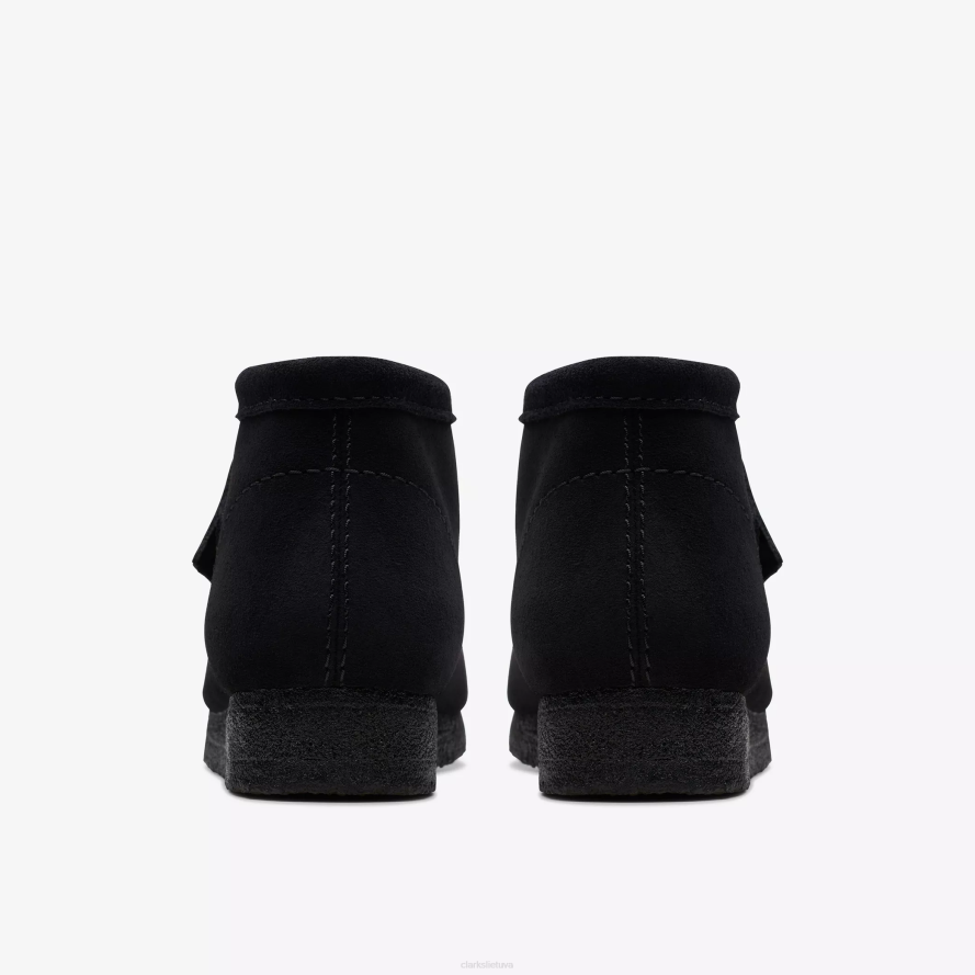 Clarks Wallabee batai H2XV693 juoda zomša
