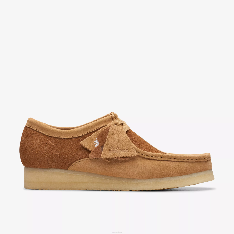 Clarks Wallabee įdegio derinys H2XV676 neapibrėžtas