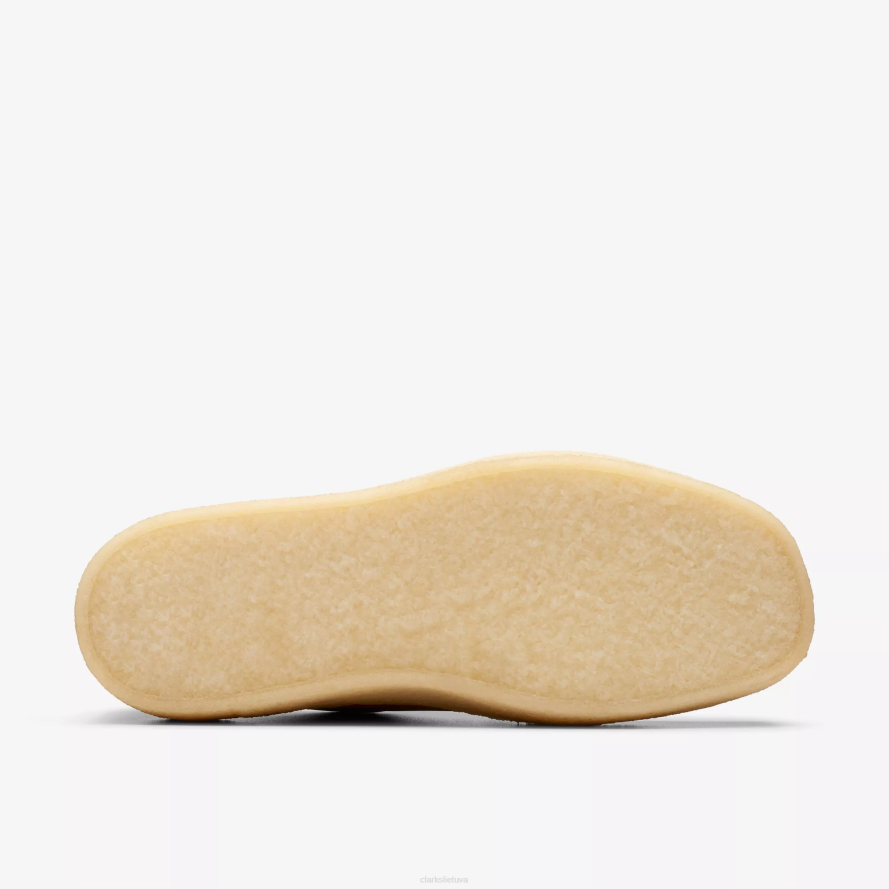 Clarks Wallabee puodelis H2XV677 vidutinio įdegio oda