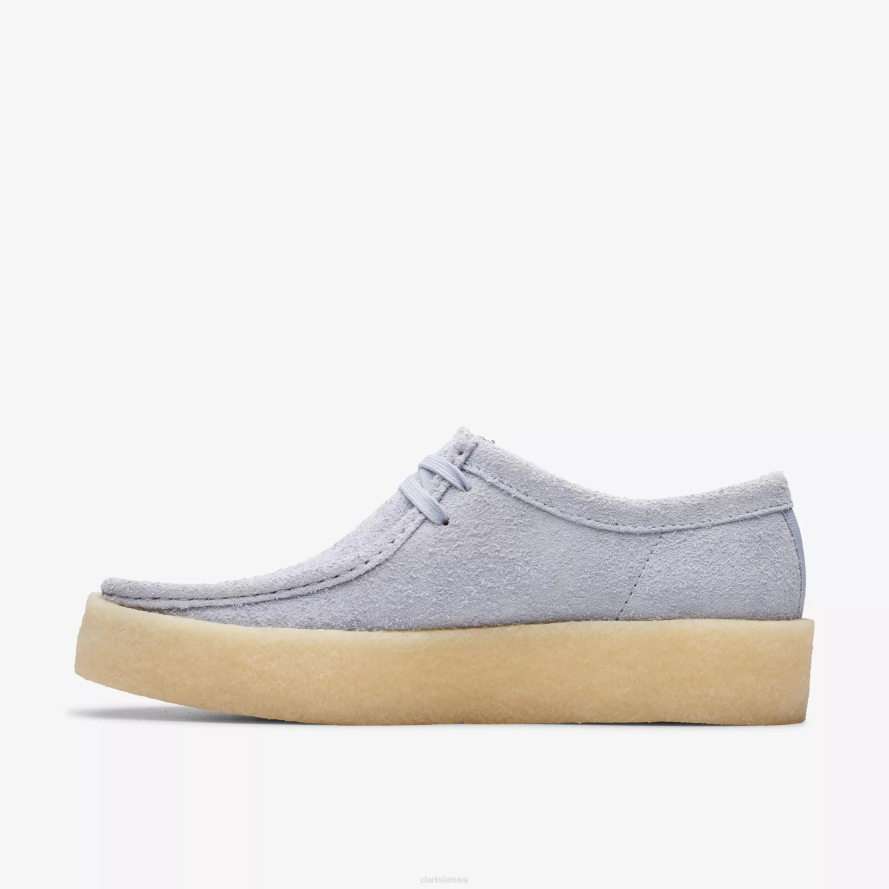 Clarks Wallabee puodelis H2XV679 debesuota pilka zomša
