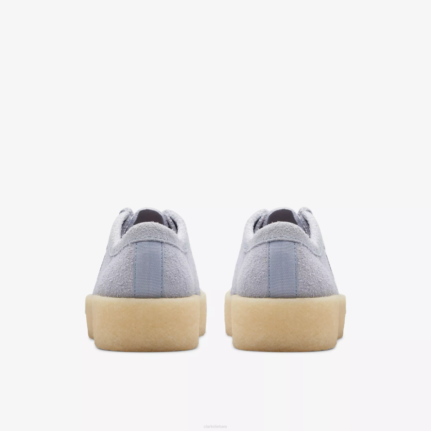 Clarks Wallabee puodelis H2XV679 debesuota pilka zomša